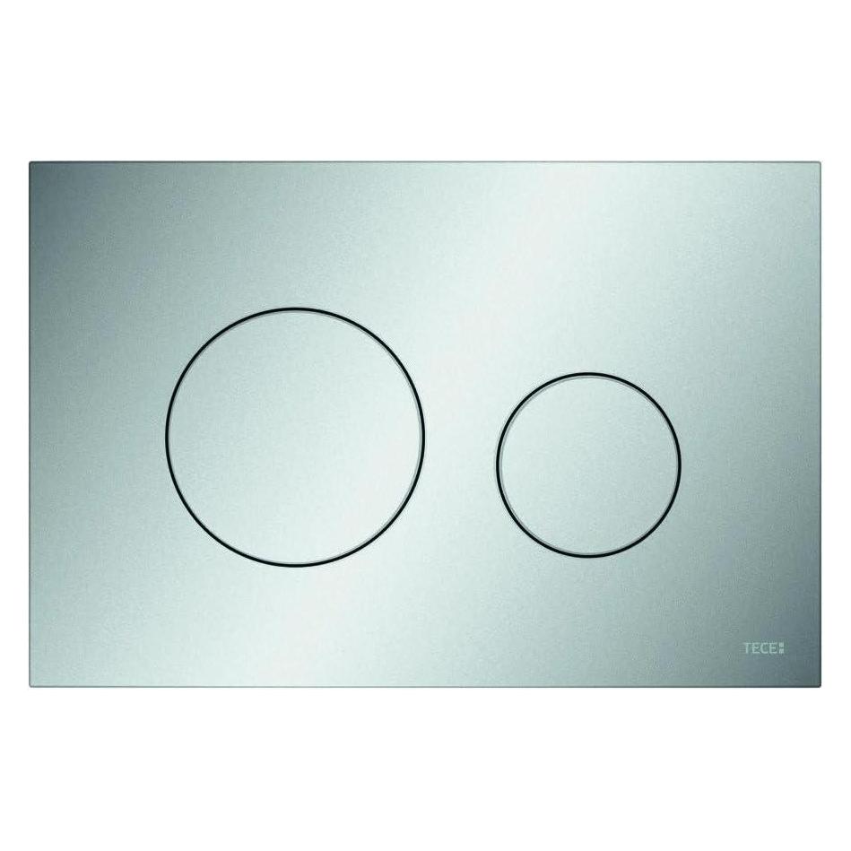 TECE TECEloop WC-Betätigungsplatte Kunststoff für Zweimengentechnik (chrom matt) (9240922)