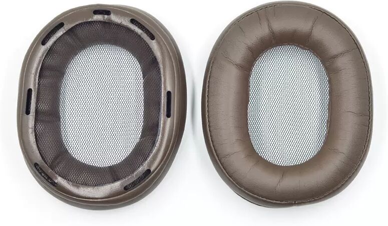 INF Coussinets de remplacement pour casque Sony MDR-1A - Cuir protéiné Marron