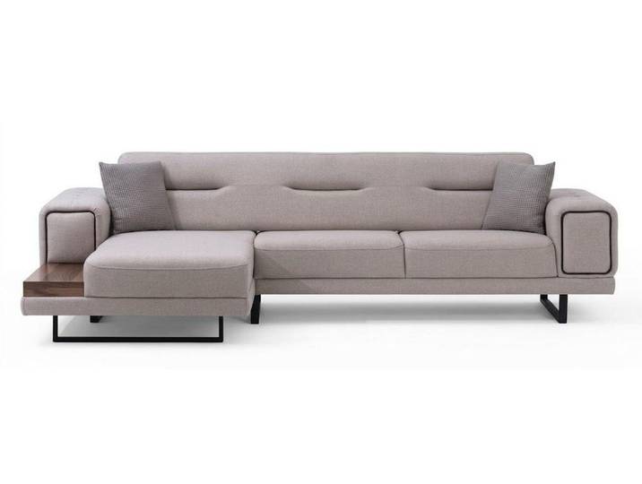 JVmoebel Ecksofa Ecksofa moderner Stil weich groß geräumig praktisch beige, 1 Teile, Made in Europa
