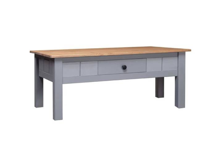 Table basse - GAR - Panama - Bois massif - 100x60x45 cm - Avec tiroir