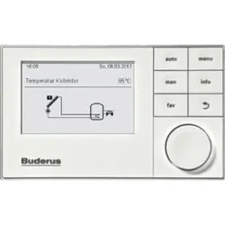 Buderus Logamatic SC300 Bedieneinheit für SM200, SM100 und FS-Systeme