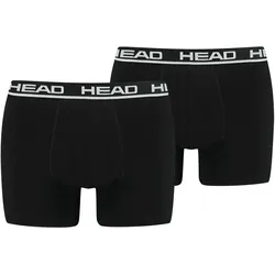 2er Pack HEAD Basic Boxershorts Herren black S