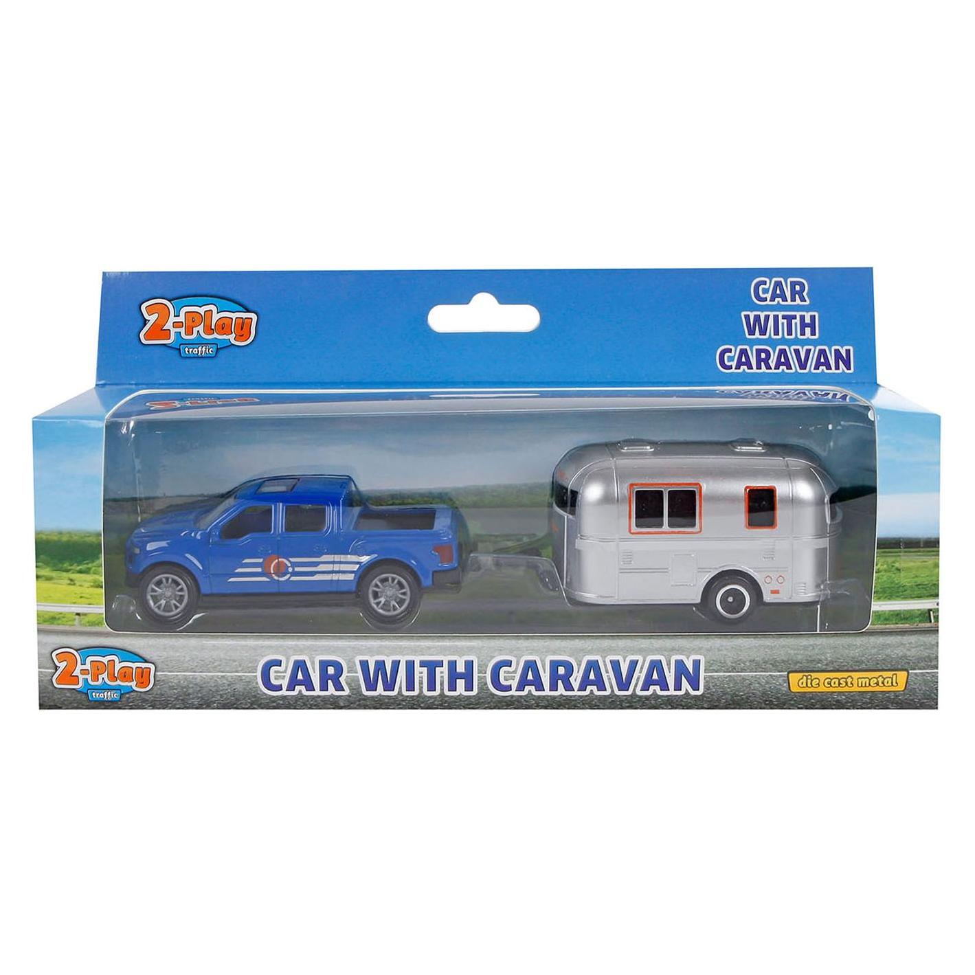 Magni Auto mit Wohnwagen 16,5cm sortiert (520305)