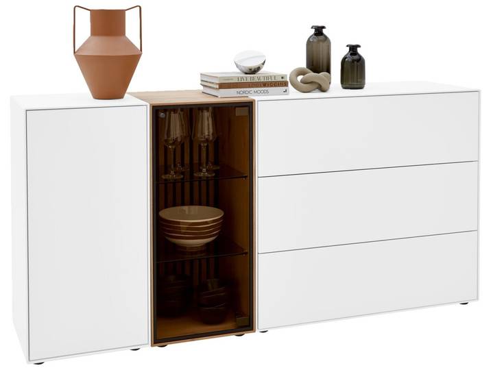 Johann Jakob Sideboard LUCIANO, birke, Massivholz