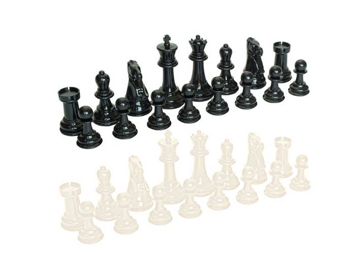 ACHOKA® Spielesammlung Bodenschachfiguren-Set, Kompletter Figurensatz: Einfach aufbauen und Schachspielen