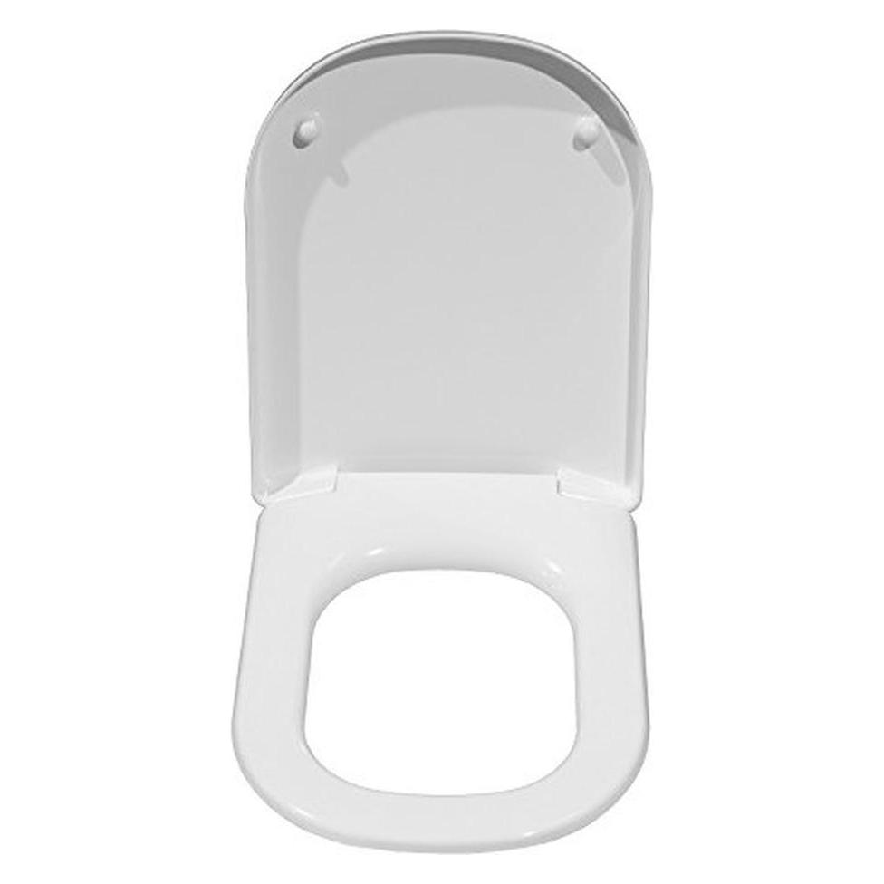 Geberit WC-Sitz RENOVA PLAN Scharniere Edelstahl weiss (572140000)
