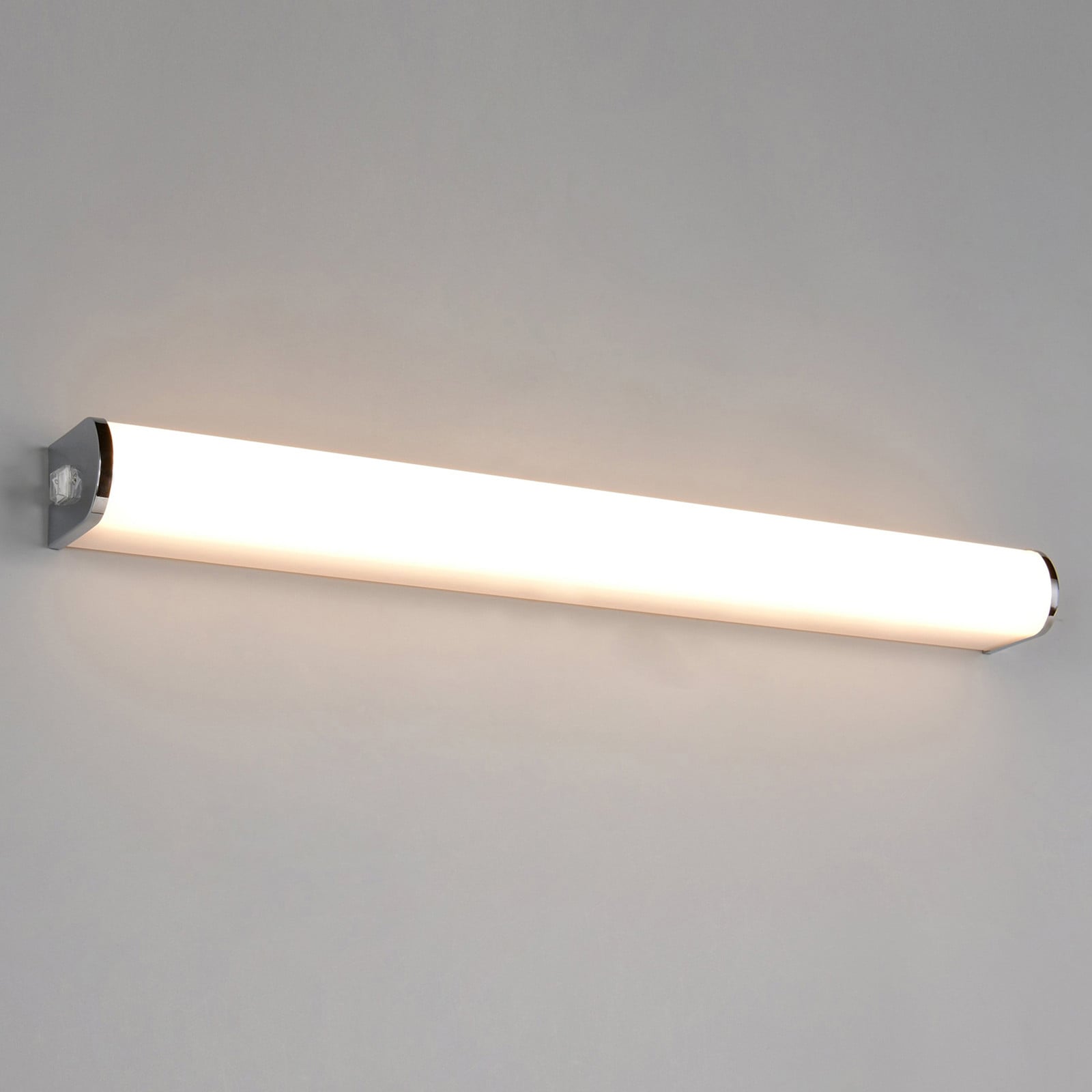 home24 Wandlamp Giacomo LED Zilver/Zilver van Metaal 61 cm
