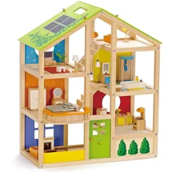 Hape Vier-Jahreszeiten-Haus inkl. Möbel