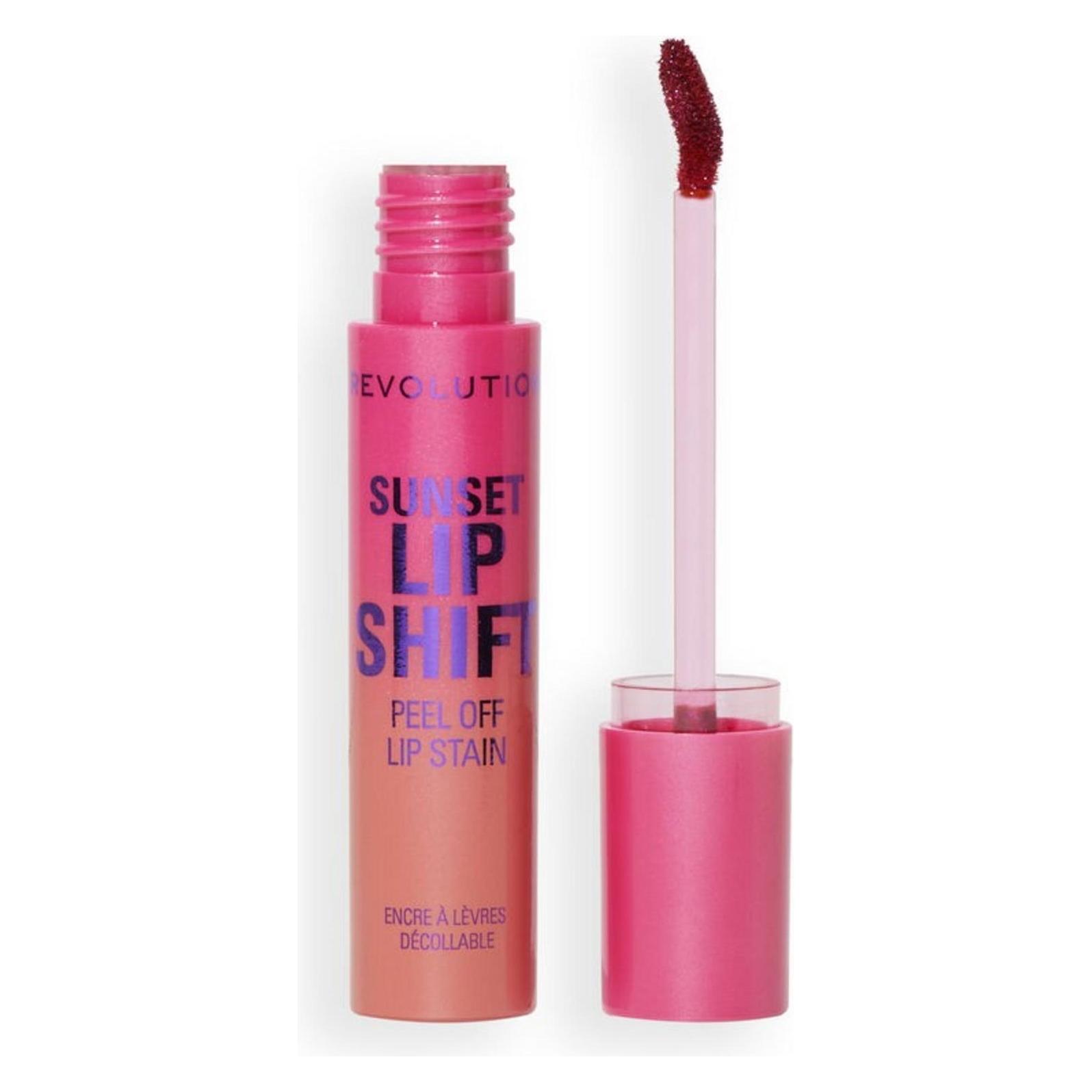 Makeup Revolution Sonnenuntergangs-Wechsel Abziehbare Lippenfarbe (Pink) (68007184)