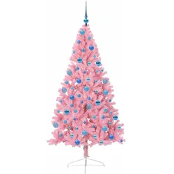 vidaXL, Weihnachtsbaum, Robin (mit 120 blauen Bällen) (180 cm)