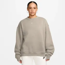 NIKE Studio Fleece Crew Neck Sweatshirt Damen 236 - cream ii/sail XL