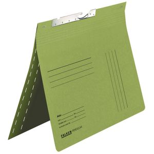 Falken Pendelhefter 15033842, A4, grün, variable Heftung, 320 g/m² Karton, 25 Stück