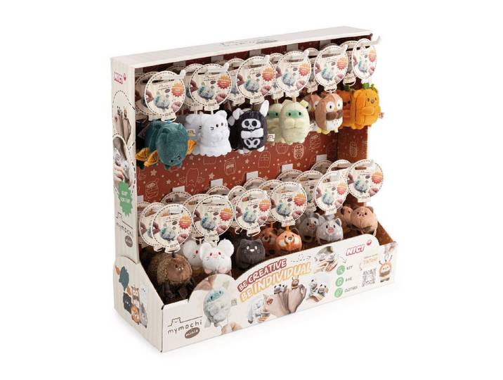 Nici Plüschfigur Nici 63410 Sortiment Kuscheltier mymochi minis Series #5 5cm