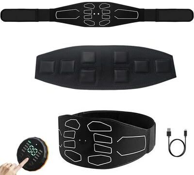 Healfit Counter Fitness Equipment Muscle Toner, Abdominal Massager Waist Belt, Abdominal Muscle Training For Weight Loss Fitness Equipment Muscle Toner, Abdominal Massager Waist Belt, Abdominal Muscle Training For Weight Loss