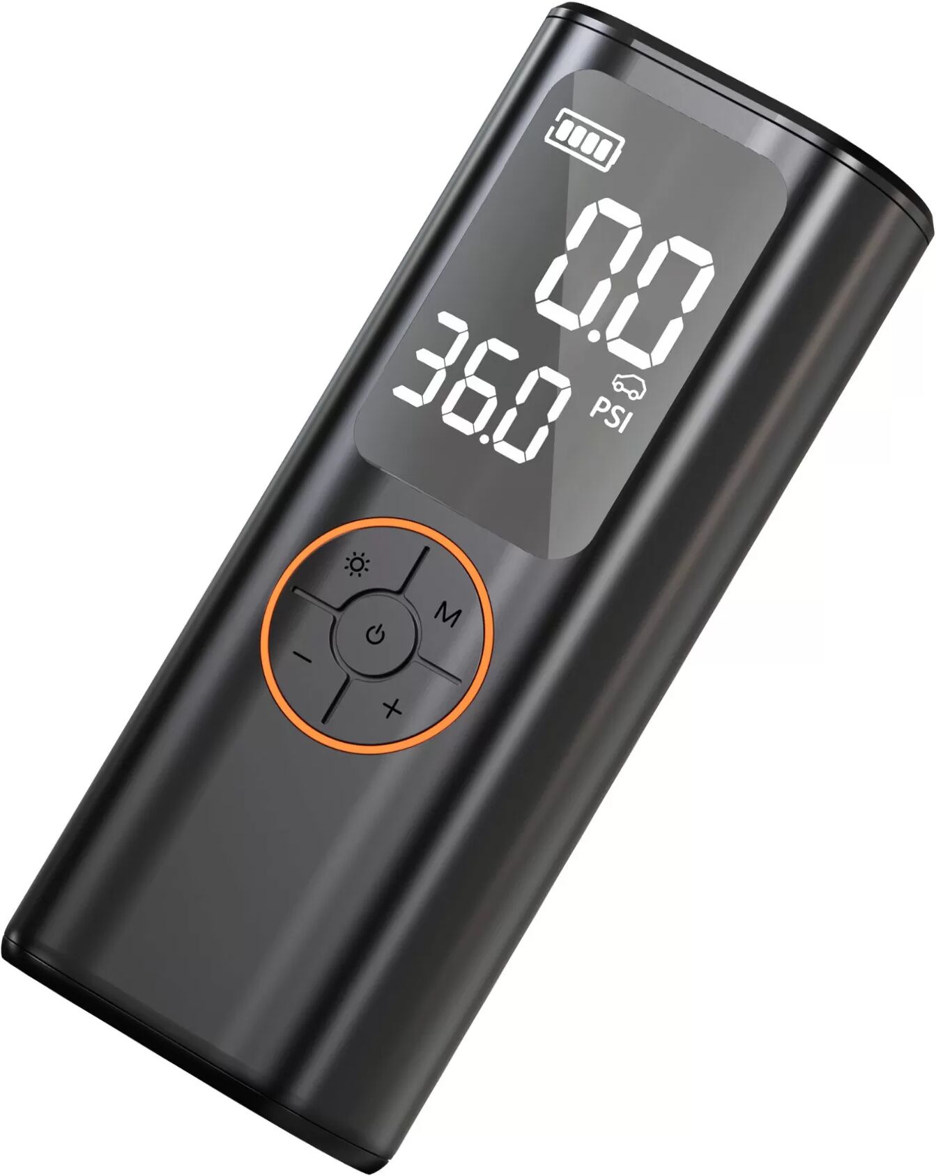 INF Tragbarer Reifenfüller - Kabellose elektrische Luftpumpe mit digitalem Manometer