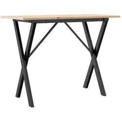 vidaXL, Esstisch, Jagonor (X-Gestell) (100 x 50 x 75 cm)