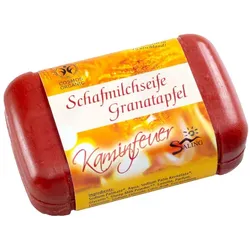 Schafmilchseife - Kaminfeuer Granatapfel 100g