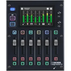 BOSS (Electronics) GCS-5 (Studio- und Livemixer), Mischpult, Schwarz