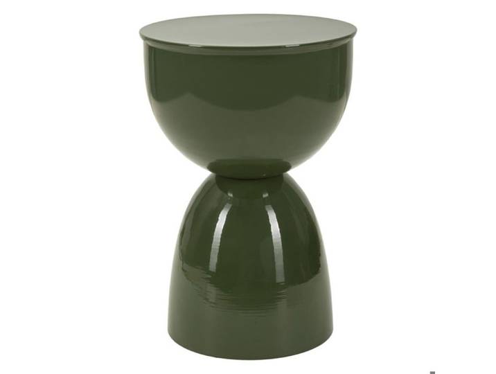 Table d'appoint YAO en métal laqué vert - Réf. VK8681847413523