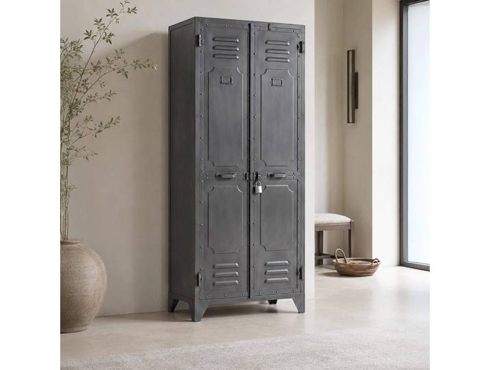 Vestiaire industriel carbone
