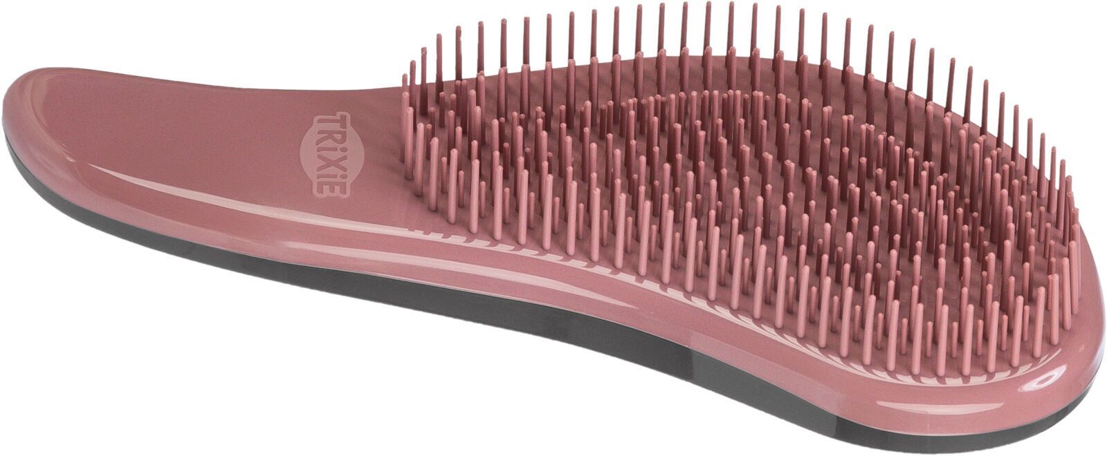 TRIXIE Softbürste, Kunststoff, 19 cm, pink / schwarz