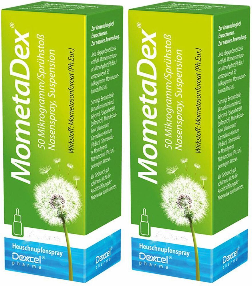 Dexcel Mometadex 50Ug/Sprueh Nase Doppelpack 2x18 g Nasenspray
