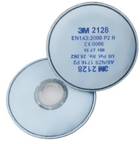 3M 2128 mit Aktivkohle, P2 Partikelfilter 20 St. EN 143 DIN 143