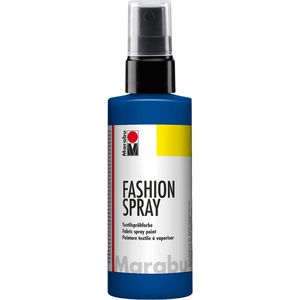 Marabu Stoffmalfarben Fashion Spray, marineblau, für helle Textilien, waschfest bis 40°C, 100ml