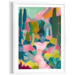 Bild MOUNTAIN CANYON (BHT 50x70x2,20 cm) - bunt - BHT 50x70x2,20 cm
