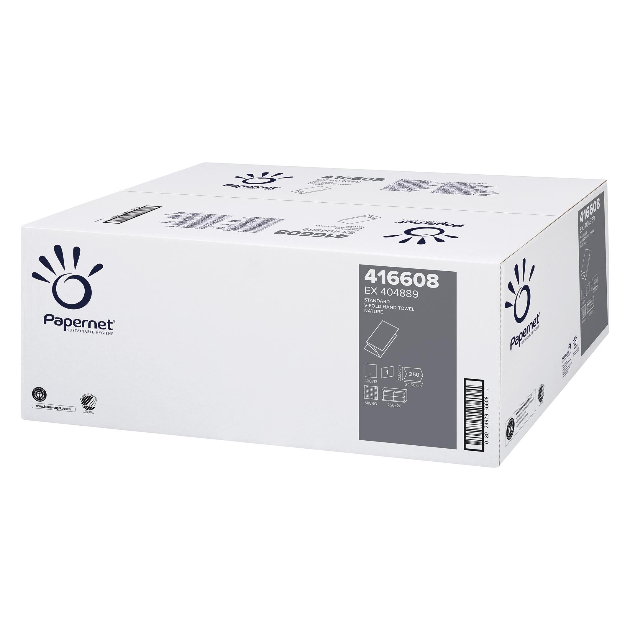 Papernet V-Falz Papierhandtücher, 421576, 1-lagig (20x) (416608)