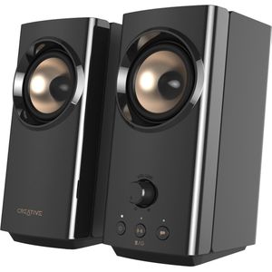 Creative PC-Lautsprecher T60, 30 Watt, 2.0 Stereo, 3,5mm Klinke & Bluetooth