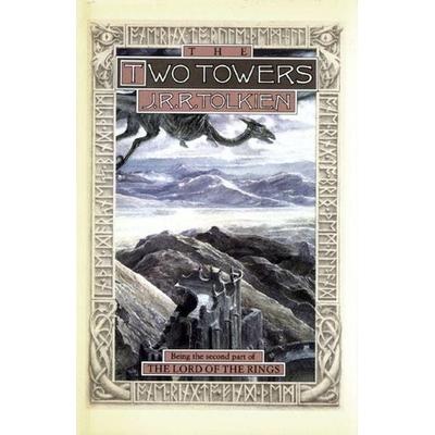 The Two Towers, Gebundene Ausgabe von J. R. R. Tolkien, HarperCollins, 978-0-395-48933-8