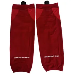HPs Mesh Stutzen Einfarbig | Rot Junior