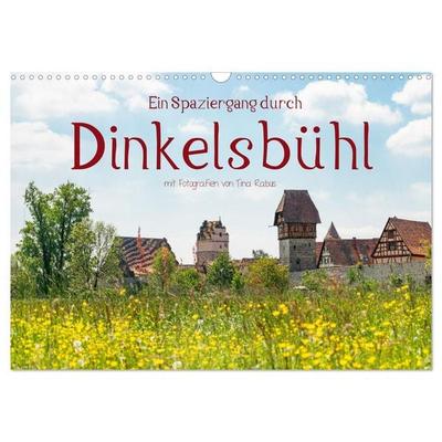 Ein Spaziergang durch Dinkelsbühl (Wandkalender 2026 DIN A3 quer), CALVENDO Monatskalender