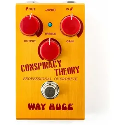 Way Huge Serie Smalls Teoria della Cospirazione Overdrive (Gitarre), Effektpedal, Orange