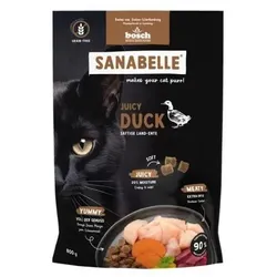 Sanabelle 1 x 800g Juicy Land-Ente Katzentrockenfutter