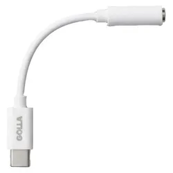 Golla Audio Adapter USB-C to 3,5 mm White, Audio Adapter, Weiss