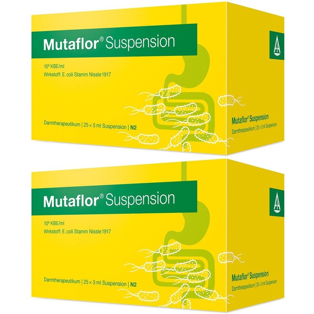 2x Mutaflor Suspension 2x25x5 ml