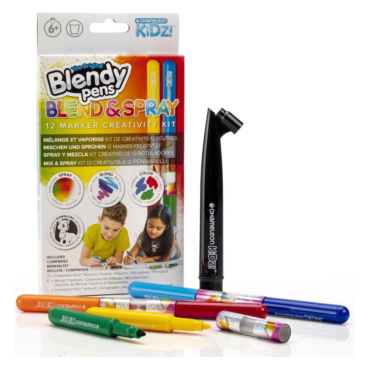 Chameleon Airbrush Blend & Spray Set 12 Marker (12x) (CK1602)