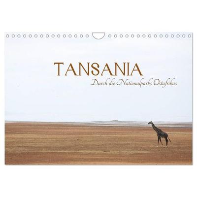 Tansania - Durch die Nationalparks Ostafrikas (Wandkalender 2027 DIN A4 quer), CALVENDO Monatskalender