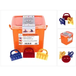 Heco, Gartenbodenbelag, Abstandhalter Set für Terrassendielen 3-5-7 mm 24 Stk. ( 49774 ) in Kunststoffbox