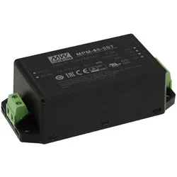MeanWell MPM-65-12ST Netzteil & Spannungsumwandler Indoor 65 W Schwarz (Überspannungsschutzadapter), Zubehör Netzwerk