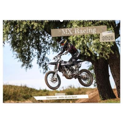 MX-Racing 2026 (Wandkalender 2026 DIN A2 quer), CALVENDO Monatskalender