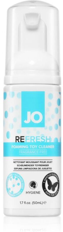 System JO REFRESH FOAMING mousse nettoyante Pour les jouets sexuels 50 ml