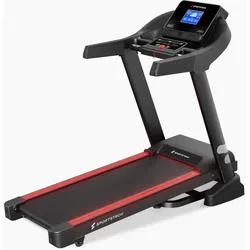 Sportstech Profi-Laufband F37s, für Heimtraining, Cardio-Training, mit LED-Beleuchtung, bis zu 6 Grad Steigungswinkel, klappbar, App-kompatibel, pulsbasiertes Training, trittsicher, platzsparend