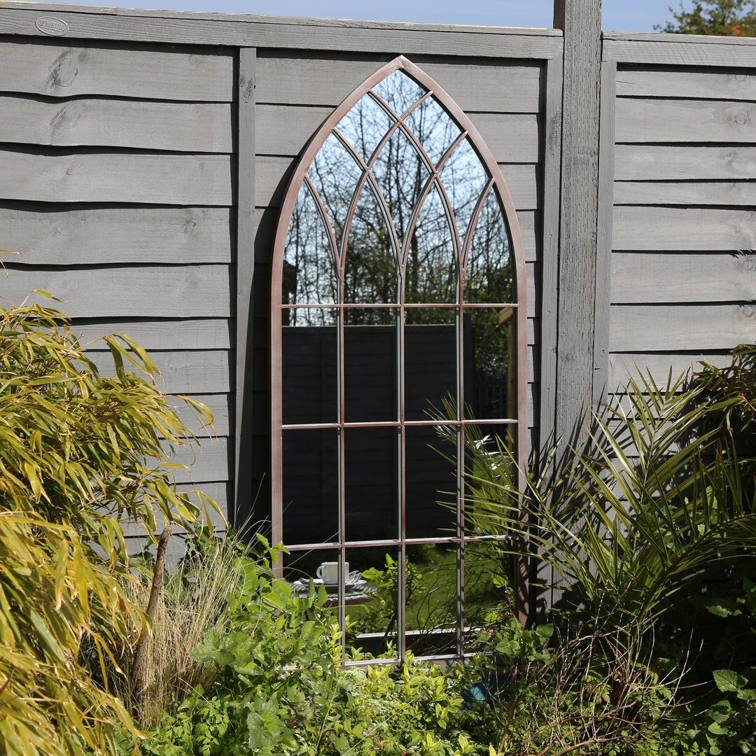 Charles Bentley Arch Mirror with Hooks 115cm H X 50cm W X 2.5cm D