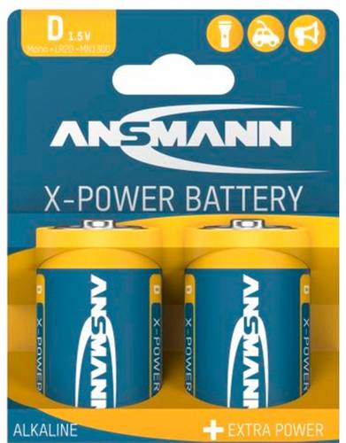 Ansmann X-Power Mono (D)-Batterie 1.5V 2St.