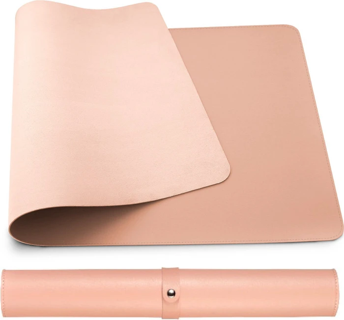 MOSH Schreibtischunterlage M (70 cm × 35 cm) - rosa