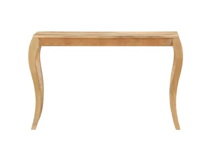 TEKGHUT Konsolentisch 118x38x76 cm Massivholz Mango Vintage Stil Massives Mangoholz, handgefertigt, geschwungene Beine, Vintage-Design, einfacher Aufbau, Holzmaserung variiert