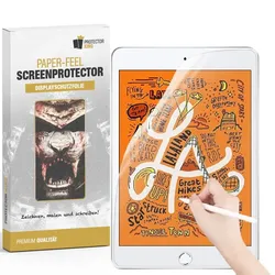 1x Paperfeel Schutzfolie für iPad Mini 4 Displayschutz Schreiben Malen Skizzieren matt Anti-Reflex entspiegelt Screen-Protector